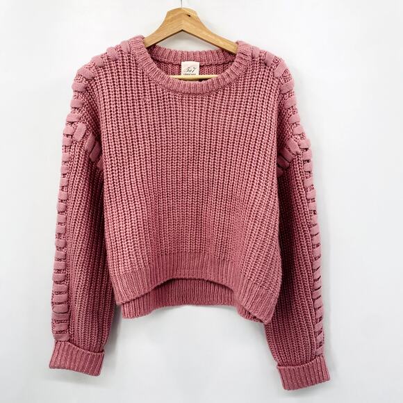 Cinq à Sept Lennon Stitch-Detail Knit Sweater - Picture 1 of 6